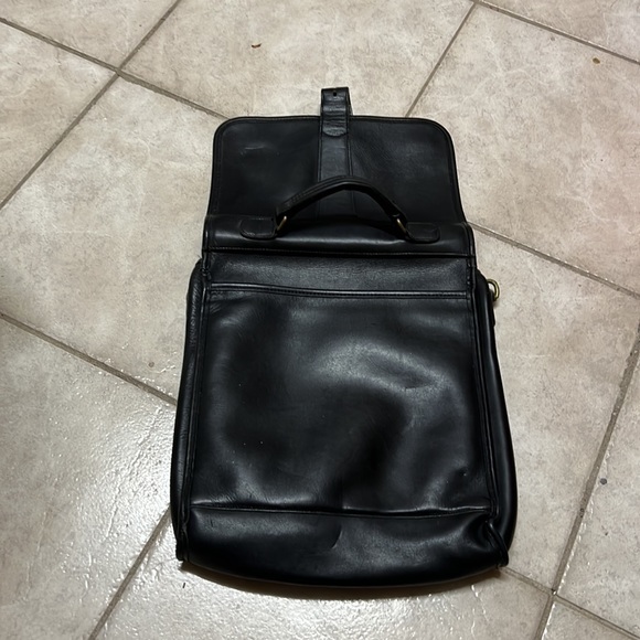 Coach Emmerson D6C-5280 Black Messenger 1996 Vintage - Picture 4 of 6